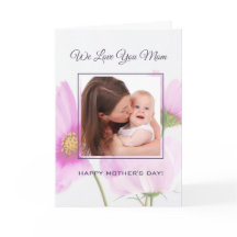 Personalisiertes Foto Wir Liebe Sie Mama Muttertag