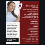 Personalisiertes Foto, Zahnmedizin, Zahnmedizin Flyer<br><div class="desc">Personalisiertes Foto,  Zahnheilkunde,  Flyer für Zahnwerbung durch den Visitenkarten-Store.</div>