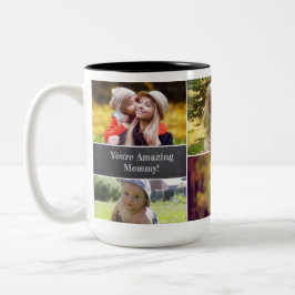 Personalisiertes Foto Zweifarbige Tasse