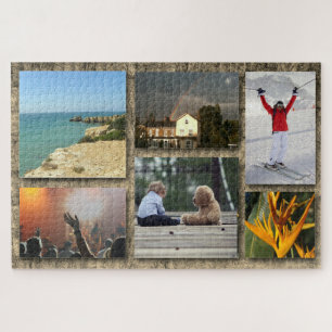 Personalisiertes FotoCollage Custom Jigsaw Puzzle