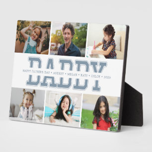 Personalisiertes Fotogeschenk für Papa Fotoplatte