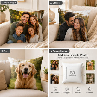 Personalisiertes Fotokissen | Individuelles Gesche Kissen