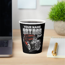 Personalisiertes Frisierte Auto Retro Garage LKW