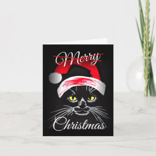 Personalisiertes Frohe Weihnachten Wütende schwarz