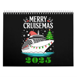 Personalisiertes Frohes Cruisemas Kreuzfahrtschiff Kalender