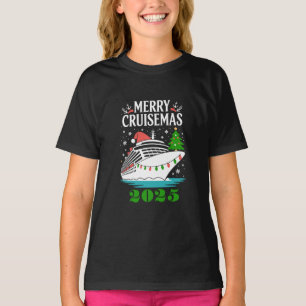 Personalisiertes Frohes Cruisemas Kreuzfahrtschiff T-Shirt