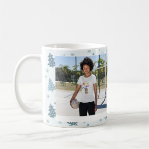 personalisiertes frohes Weihnachten Glücklicher u Kaffeetasse