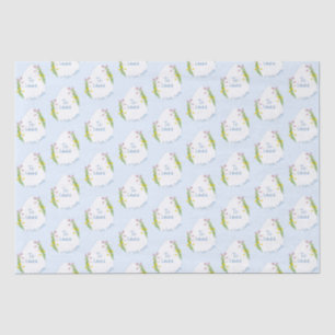 Personalisiertes Frühgeburteneier Seidenpapier