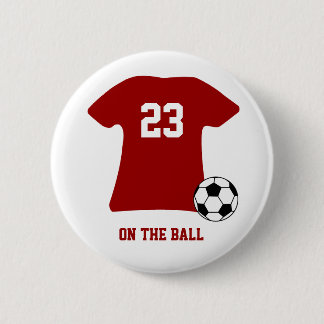Personalisiertes Fußball-Shirt mit Button