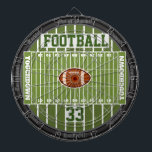 Personalisiertes Fußballfeld - Multi-Target Dartbo Dartscheibe<br><div class="desc">Ein lustiger und phantastischer Fußball inspiriert Dartboard! Ideal für den Fußball oder den Sportfanatiker der Familie und vollständig anpassbar,  um Namen,  Bilder,  und mehr,  wenn gewünscht. Viel Spaß!</div>