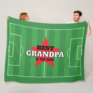 Personalisiertes Game Soccer-Geschenk am Besten Fleecedecke