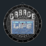Personalisiertes Garagenleben Dartscheibe<br><div class="desc">Ein cooler Spaß,  den Sie ganz individuell für Ihre Garage gestalten können. Viel Spaß!</div>