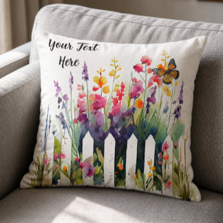 Personalisiertes Garten-Wurfkissen Kissen