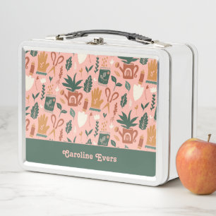 Personalisiertes Gartengeschenk Metall Brotdose