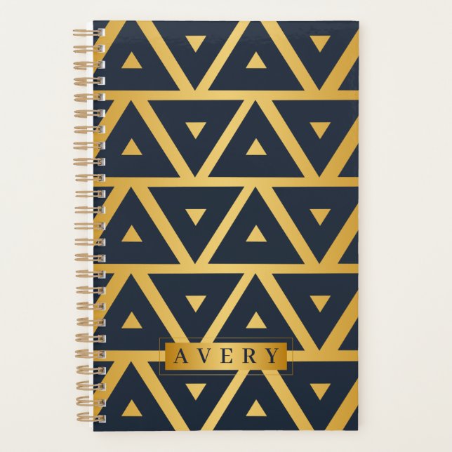 Personalisiertes geometrisches Muster Planer (Vorderseite)