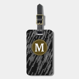 personalisiertes Gepäck modern Gepäckanhänger