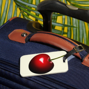 Personalisiertes Gepäckanhänger mit Kirsche