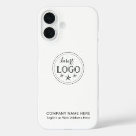 Personalisiertes Geschäftsprofil iPhone 16 Hülle