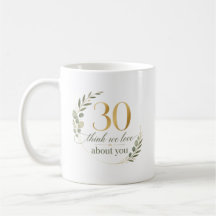 Personalisiertes Geschenk - 30 Dinge, die wir an d