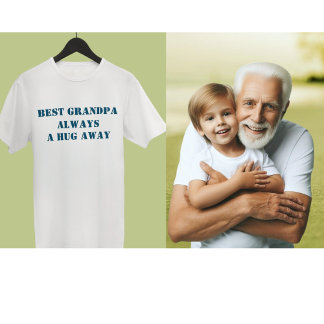 Personalisiertes Geschenk Bester Großvater je T-Shirt