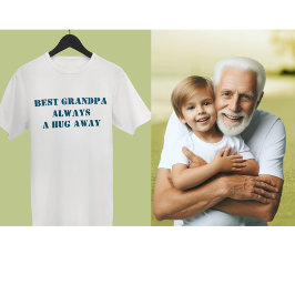 Personalisiertes Geschenk Bester Großvater je T-Shirt