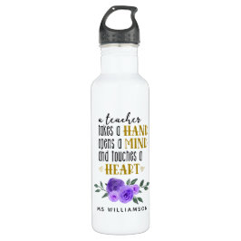 Personalisiertes Geschenk des Lehrers Edelstahlflasche