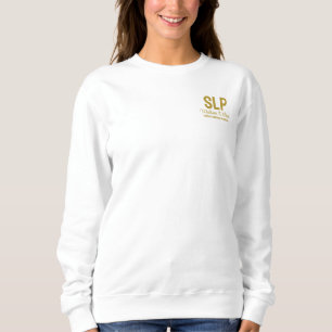 Personalisiertes Geschenk des SprachPathologen Sweatshirt
