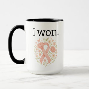 Personalisiertes Geschenk für Brustkrebsüberlebend Tasse