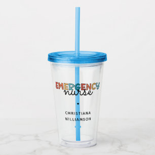 Personalisiertes Geschenk für die Krankenversicher Acryltrinkbecher