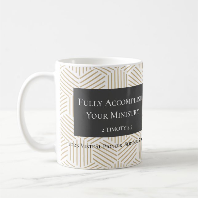 Personalisiertes Geschenk für die Pionierbrüder de Kaffeetasse (Links)