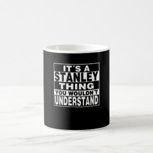 Personalisiertes Geschenk für einen guten Nachnam Kaffeetasse