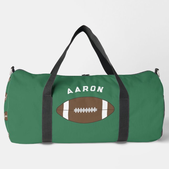 Personalisiertes Geschenk für Fußballspieler Duffle Bag (Vorderseite)
