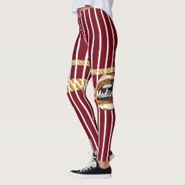 Personalisiertes Geschenk für Geburtstag, Braut, H Leggings