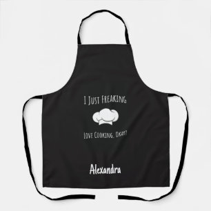 Personalisiertes Geschenk für Kochliebhaber Lustig Schürze