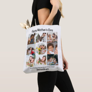 Personalisiertes Geschenk für Mama Muttertag 9 Fot Tasche