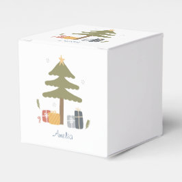 Personalisiertes Geschenk für Nordische Weihnachts Geschenkschachtel