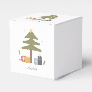 Personalisiertes Geschenk für Nordische Weihnachts Geschenkschachtel