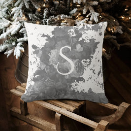 Personalisiertes Geschenk für Schwarz und Weiß Kissen