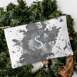 Personalisiertes Geschenk für Schwarz und Weiß Zubehörtasche