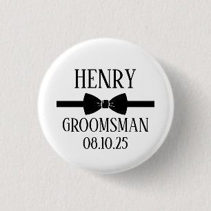 Personalisiertes Geschenk für Trauzeugen, Hochzeit Button