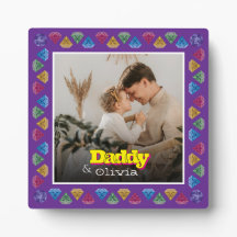Personalisiertes Geschenk für Vater - Foto-Speiche