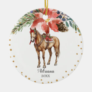Personalisiertes Geschenk für Wasserfarben Keramik Ornament