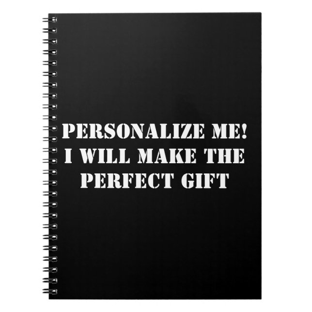 Personalisiertes Geschenk, Geschenk für sie, Notizblock (Vorderseite)