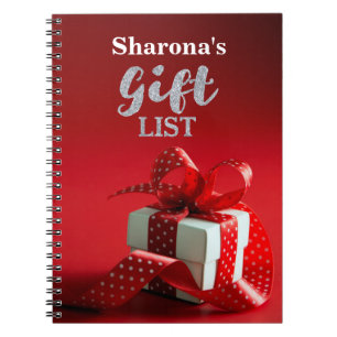 Personalisiertes Geschenk-Listen-Buch Notizblock