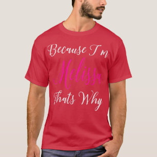 Personalisiertes Geschenk Melissame Eigene Frauen T-Shirt