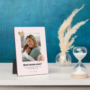 Personalisiertes Geschenk mit Foto für die beste M Fotoplatte