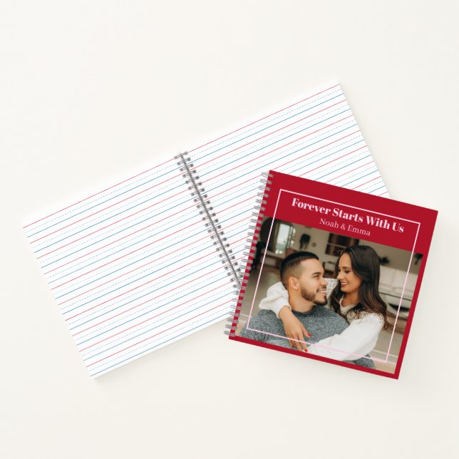 Personalisiertes Geschenk mit Foto und Text - Roma Notizbuch (Innenseite)
