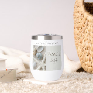 Personalisiertes Geschenk mit Meeresmuscheln für d