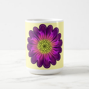 Personalisiertes Geschenk Rundkissen Kaffeetasse