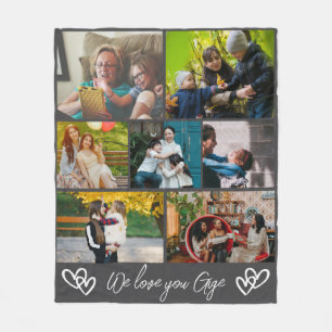 Personalisiertes Geschenk von Nichte oder Neffe fü Fleecedecke